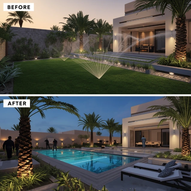 Best Landscaping Services Mohammed Bin Zayed City Abu Dhabi | UAE