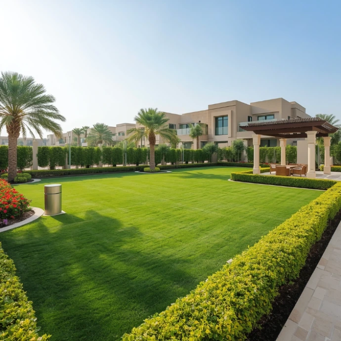 Keep your garden green and healthy with professional gardening services in Shakhbout City Abu Dhabi. Customized maintenance plans for villas and residential properties.