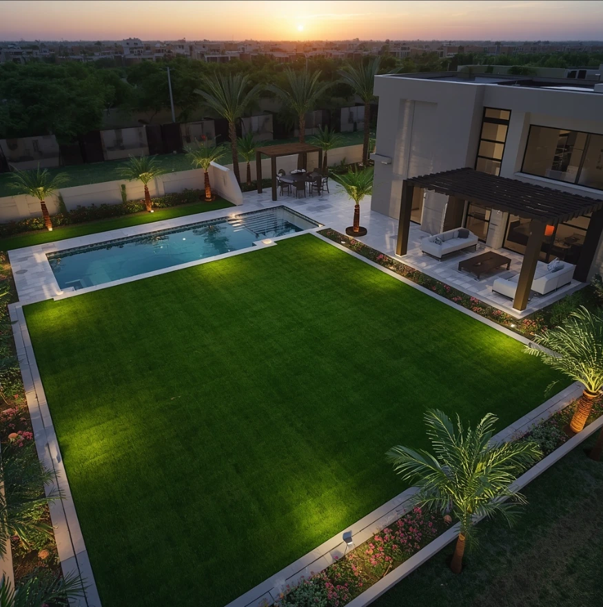 Shakhbout City delivering garden care, pool maintenance, irrigation systems, softscaping, hardscaping, and complete villa upgrades. Trusted landscaping company in Shakhbout City delivering garden care, pool maintenance, irrigation systems, softscaping, hardscaping, and complete villa upgrades.