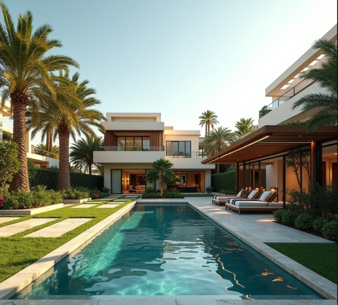 Trust Green Sights Landscaping LLC for professional landscaping in Al Wasl Dubai, delivering beautiful gardens, pool maintenance, and complete luxury outdoor transformations for villas.