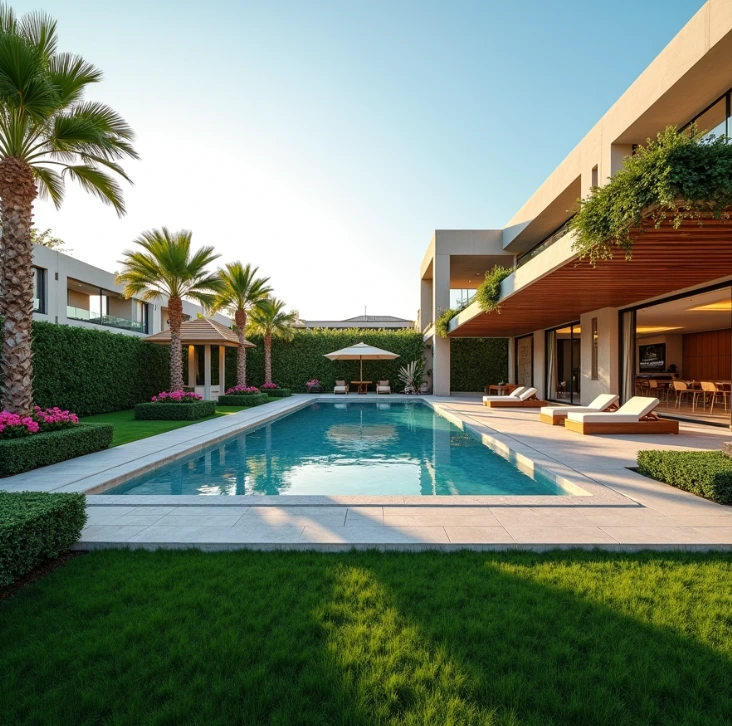 with custom landscaping, luxury pool designs, pergolas, smart irrigation systems, and elegant gardens in Al Wasl Dubai today. Transform your outdoor living with custom landscaping, luxury pool designs, pergolas, smart irrigation systems, and elegant gardens in Al Wasl Dubai today.