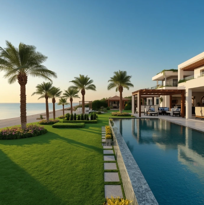 Trust Green Sights Landscaping LLC for expert landscaping in Al Sufouh Dubai, delivering elegant gardens, pool maintenance, and complete outdoor transformations for luxury villas beautifully.