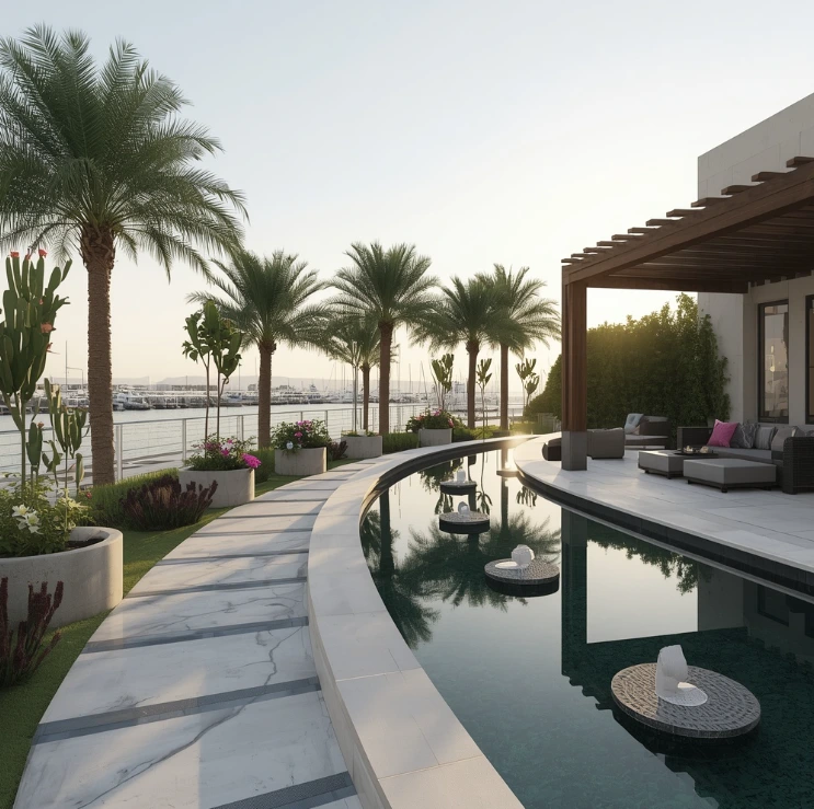 Mina Zayed Abu Dhabi with custom landscaping, elegant gardens, swimming pools, pergolas, irrigation systems, lush greenery, and expert care. Upgrade outdoor spaces in Mina Zayed Abu Dhabi with custom landscaping, elegant gardens, swimming pools, pergolas, irrigation systems, lush greenery, and expert care.