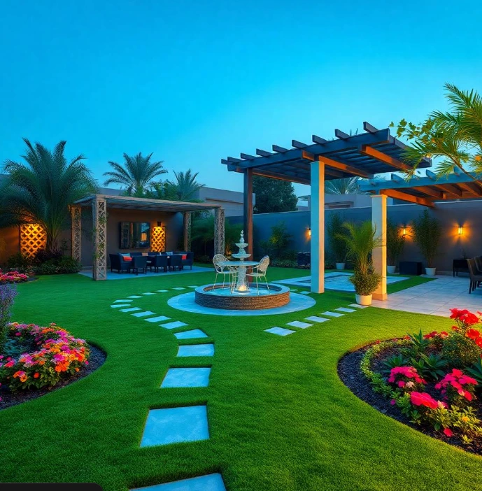 Greenapex Landscaping provides premium Garden Design and Landscaping in Al Hili, Al Ain for villas, homes, hotels, schools, restaurants, and commercial properties beautifully.