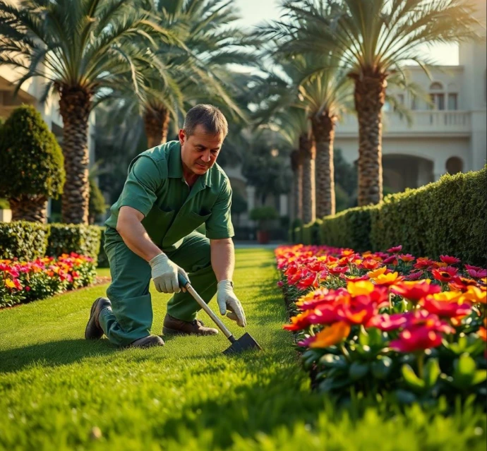 Greensite Landscaping provides premium Garden Design and Landscaping in Falaj Hazza Al Ain with customized landscapes, irrigation, lawn care, and maintenance services.