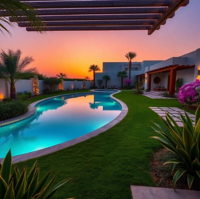 Choose expert garden design and landscaping in Al Dhahir Al Ain for villas and businesses. Professional planting, irrigation, lawn care, and garden maintenance.