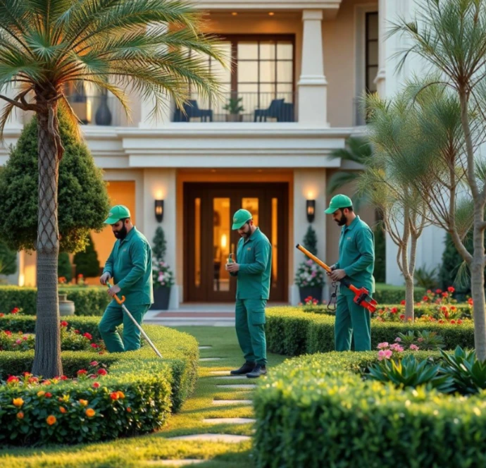 Professional garden design and landscaping in Ain Al Fayda Al Ain. Greensite provides lawn care, irrigation, planting, tree pruning, and maintenance.