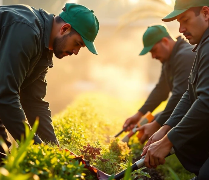 Choose Greensite for elite garden design and landscaping in Sharjah Garden City. Luxury villa gardens, pool landscaping, irrigation, and expert garden care.