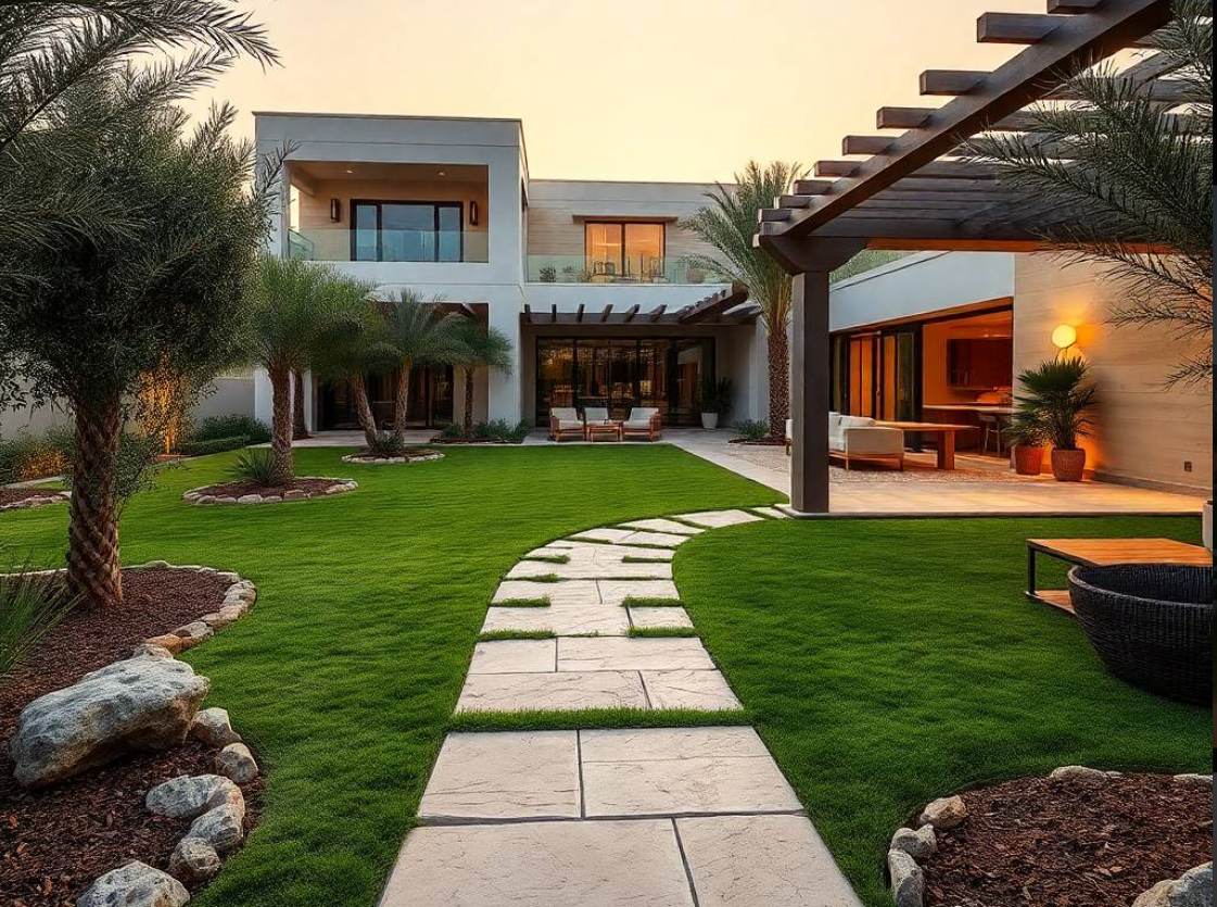 Create and maintain beautiful outdoor spaces in Jumeirah Golf Estates with professional landscaping, garden care, planting and irrigation services.