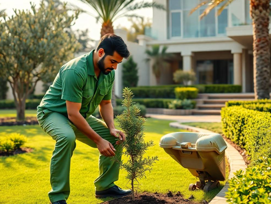 Get complete garden maintenance in Madinat Jumeirah Dubai, including pruning, lawn care, tree planting, fertilization, irrigation and landscape improvements.