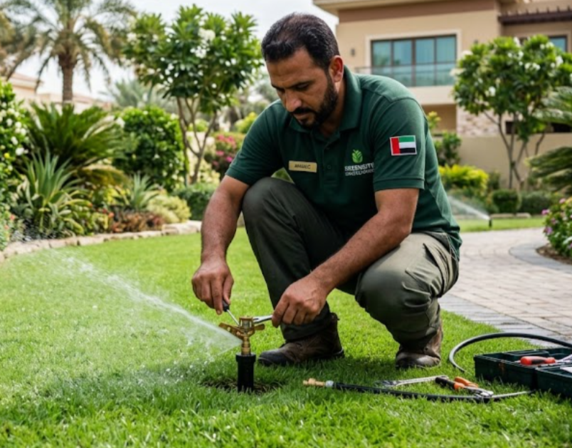 Keep your Al Mamzar Dubai garden greener with professional landscaping, irrigation maintenance, lawn care, planting and seasonal garden services.