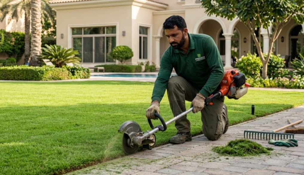 Maintain a greener Al Manara Dubai garden with expert landscaping, irrigation care, lawn maintenance, planting and seasonal garden improvement services.