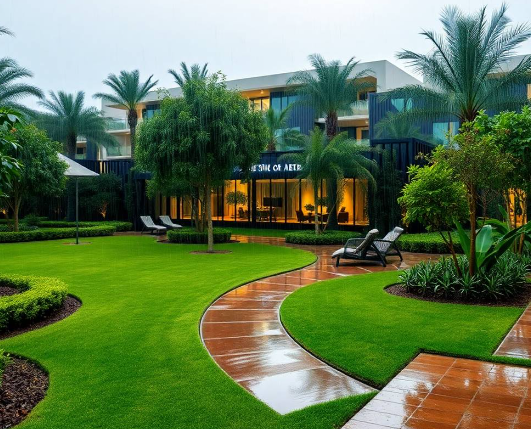 Get complete garden maintenance in Al Manara Dubai, including pruning, lawn care, planting, fertilization, irrigation and landscape improvements.