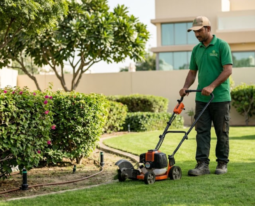 Maintain a greener Al Maqta Abu Dhabi garden with expert landscaping, irrigation care, lawn maintenance, planting and seasonal garden improvement services.