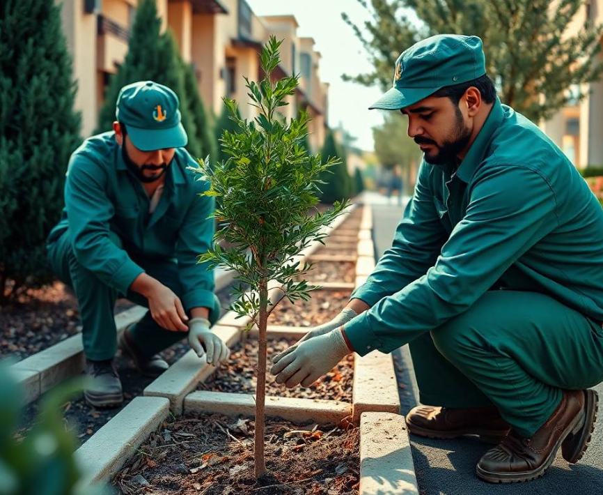 Maintain a greener Al Seef Village Abu Dhabi garden with expert landscaping, irrigation care, lawn maintenance, planting and seasonal garden improvement services.