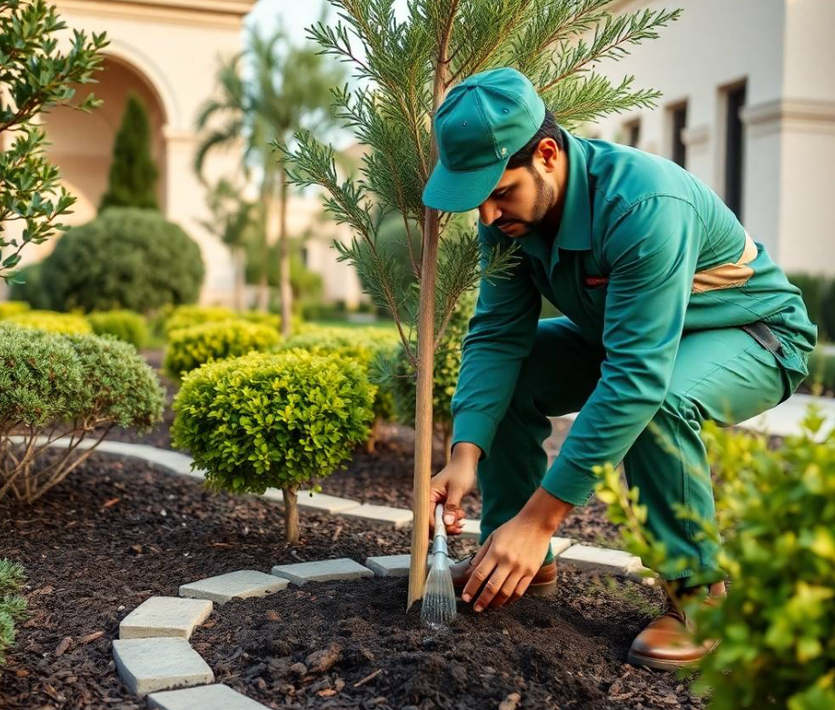 garden with expert landscaping, irrigation care, lawn maintenance, planting and seasonal garden improvement services. Maintain a greener Al Sila Abu Dhabi garden with expert landscaping, irrigation care, lawn maintenance, planting and seasonal garden improvement services.