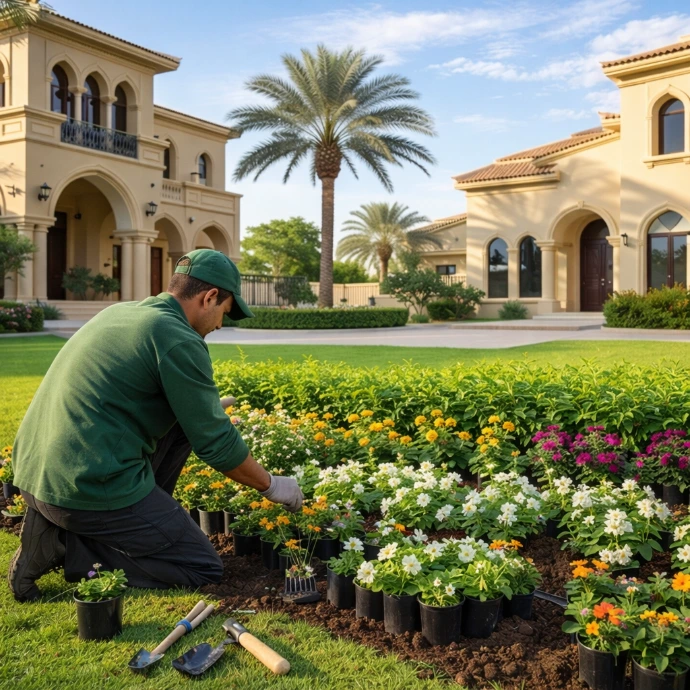 Garden service in abudhabi