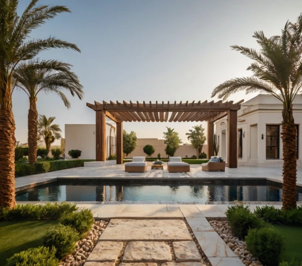 Greensite Landscaping offers residential and commercial landscaping in Saadiyat Island Abu Dhabi with sustainable designs, artificial grass, and water-efficient irrigation systems.