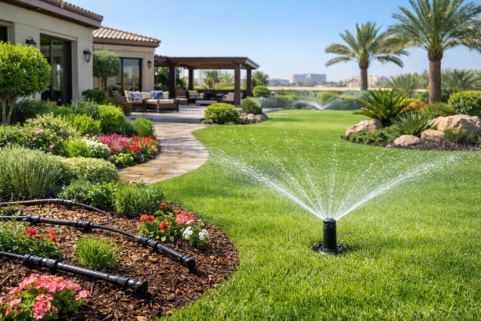 Upgrade your outdoor living with landscaping and gardening services in Masdar City Abu Dhabi designed for modern eco-friendly homes.