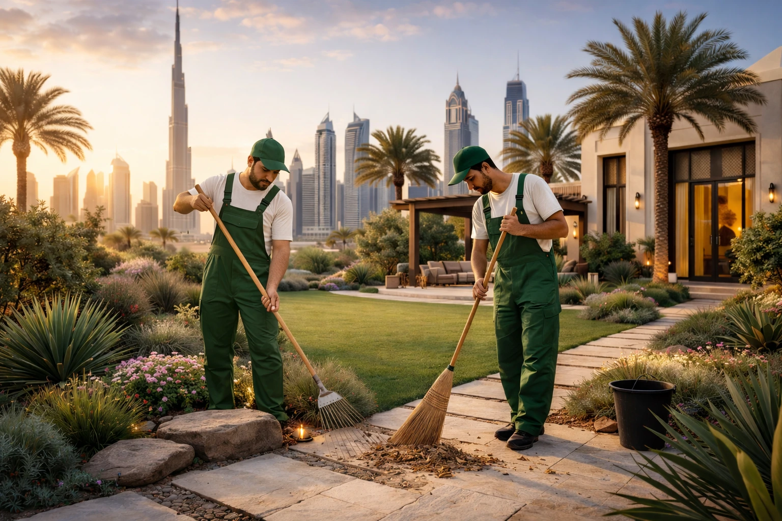 Garden Landscaping Jumeirah Village Circle Dubai Specialists Transform outdoor spaces with landscaping and gardening in Jumeirah Village Circle Dubai including garden design, villa landscaping and irrigation solutions.