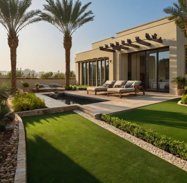 Expert Landscaping & Gardening Services in Al Maqtaa Abu Dhabi Upgrade your villa garden with professional landscaping in Al Maqtaa Abu Dhabi. Artificial grass, irrigation systems, and poolside landscaping included.