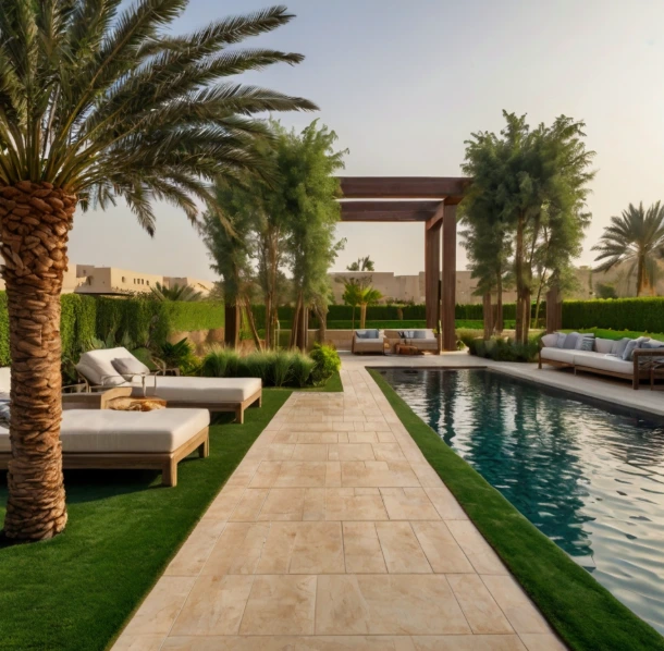 Luxury Landscaping & Gardening Services for Bur Dubai Properties Transform residential and commercial outdoor spaces in Bur Dubai with expert landscaping, irrigation systems, and garden maintenance. 8.