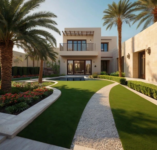 Beautify your villa or commercial property in The Springs Dubai with Greensite Landscaping. Garden design, poolside landscaping, and maintenance made easy.