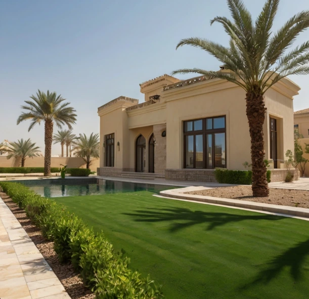 Professional Garden Landscaping in Al Falah Abu Dhabi Villas upgrade your villa garden with landscaping and gardening in Al Falah Abu Dhabi. Artificial grass installation, irrigation systems, and pool landscaping.